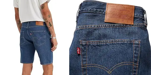 pantalon corto Levi's 501 hombre oferta