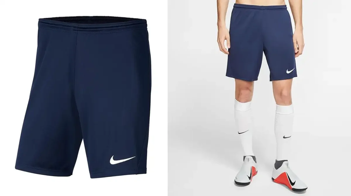 Pantalón corto Nike Dry Park III en color azul marino para hombre