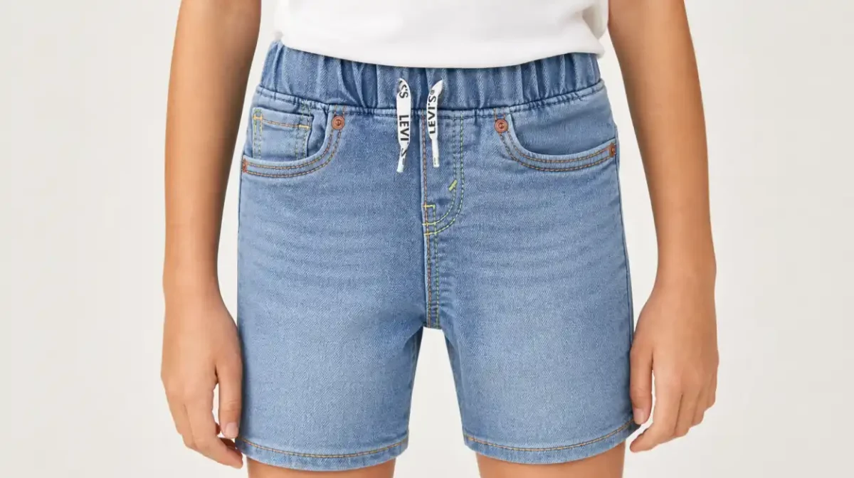 Pantalón corto Levi's Skinny Fit elástico para niños