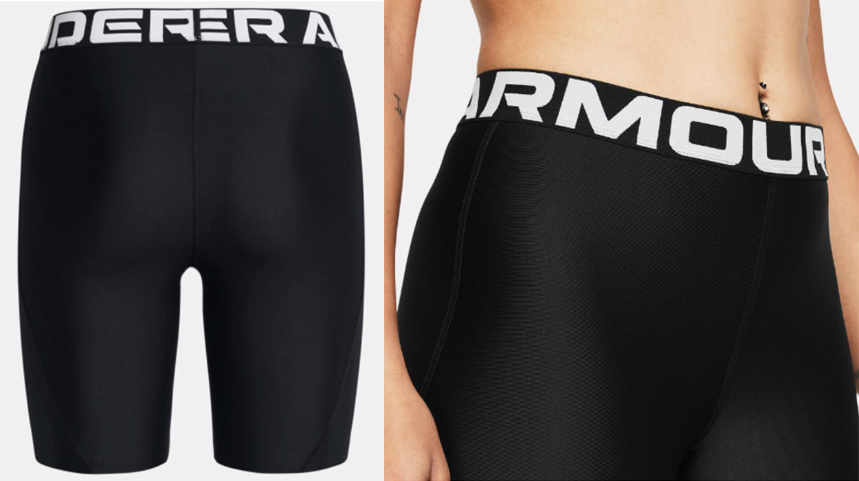 Pantalón corto Under Armour HeatGear para mujer barato