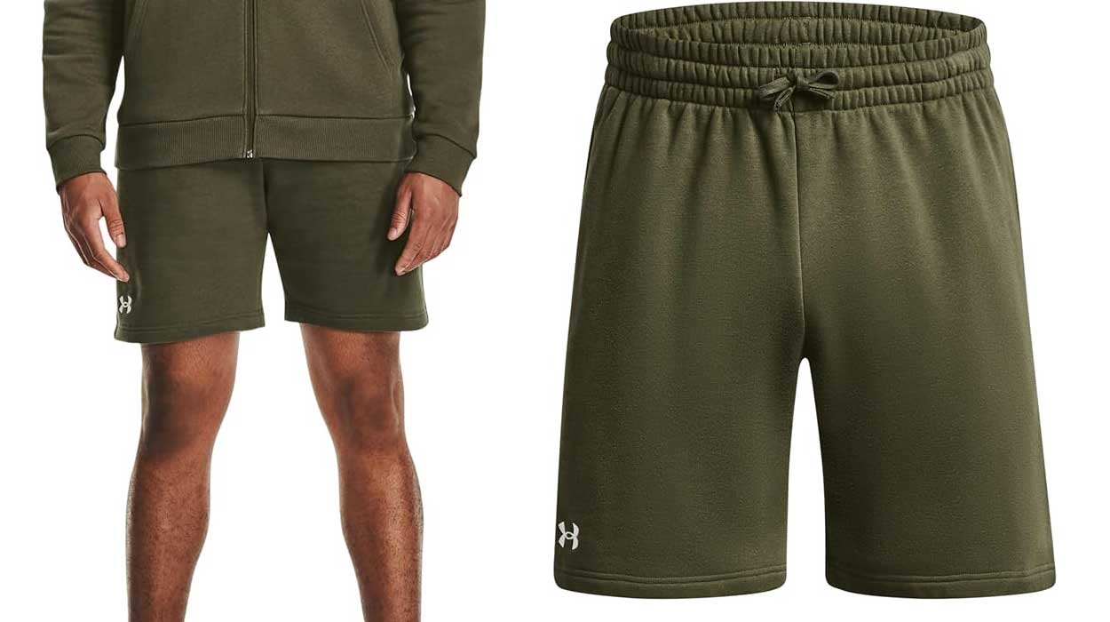 Pantalón corto Under Armour RIval Fleece barato