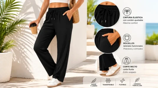 pantalón deportivo de algodón Litherday