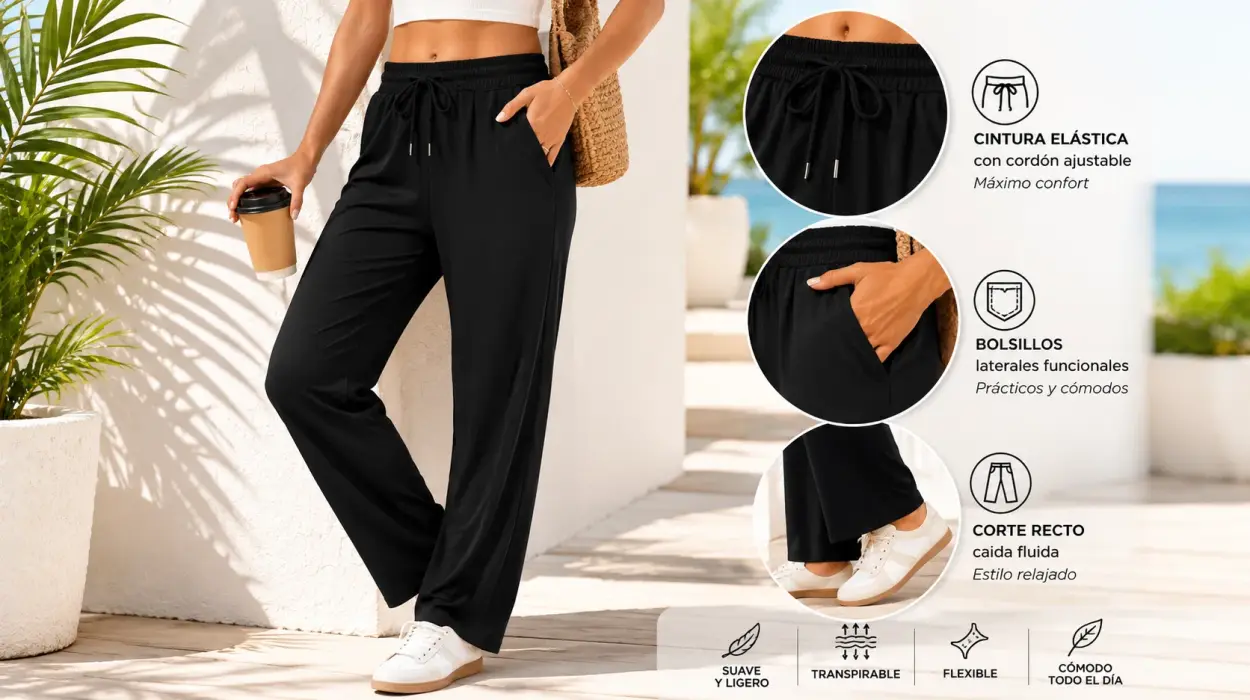 pantalón deportivo de algodón Litherday
