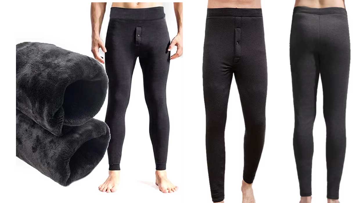 pantalón térmico lana merino hombre barato