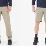 pantalón trekkin desmontable Quechua MH500 barato