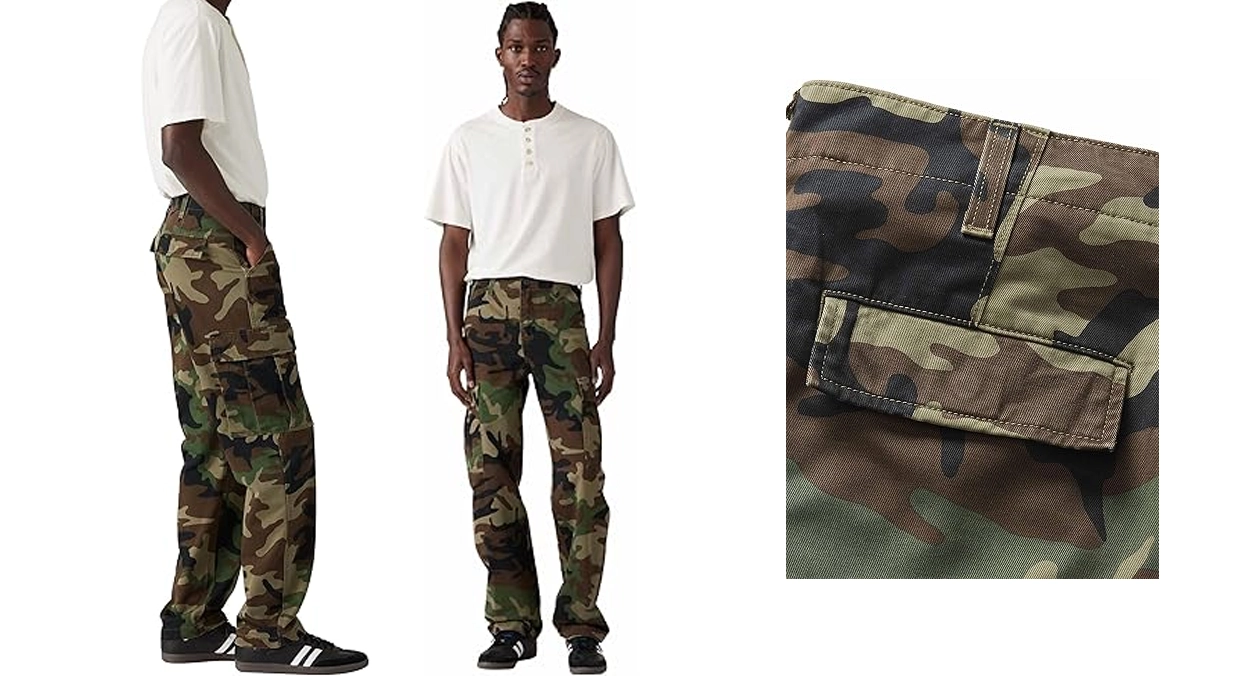 pantalones cargo Levi's XX Straight Camo