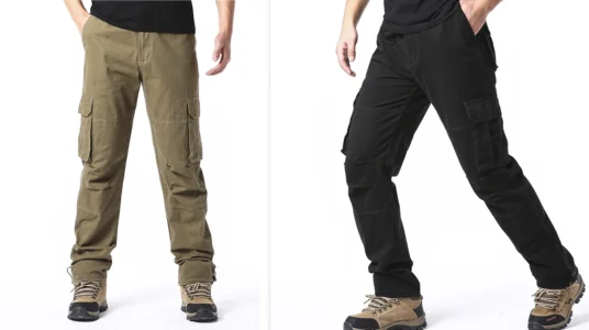 pantalones cargo tácticos hombre