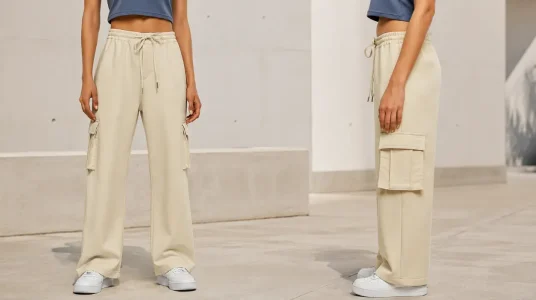 Pantalones cargo para mujer de pierna recta Urban Classics