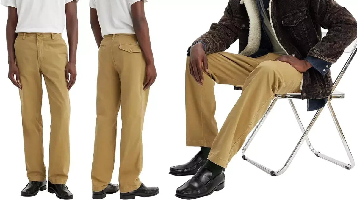 Pantalones chinos Levi's XX Authentic Straight Casual para hombre