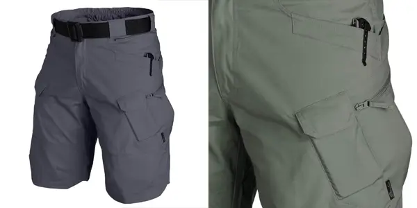 Pantalones cortos cargo tácticos para hombre