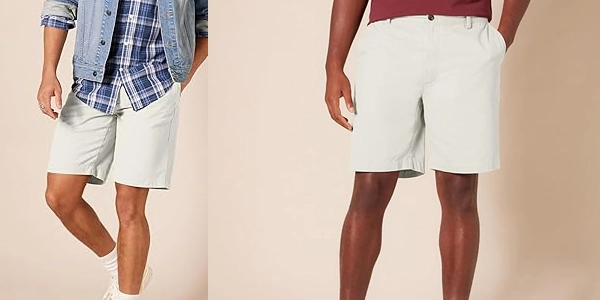pantalones cortos chinos Amazon Essentials 23 cm hombre oferta