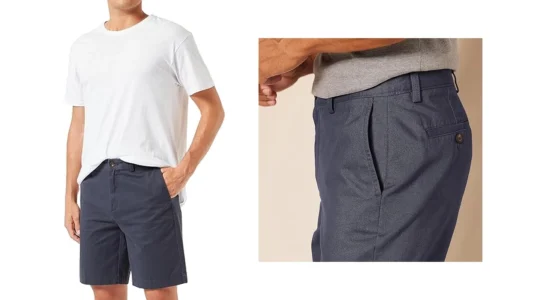 pantalones cortos chinos Amazon Essentials