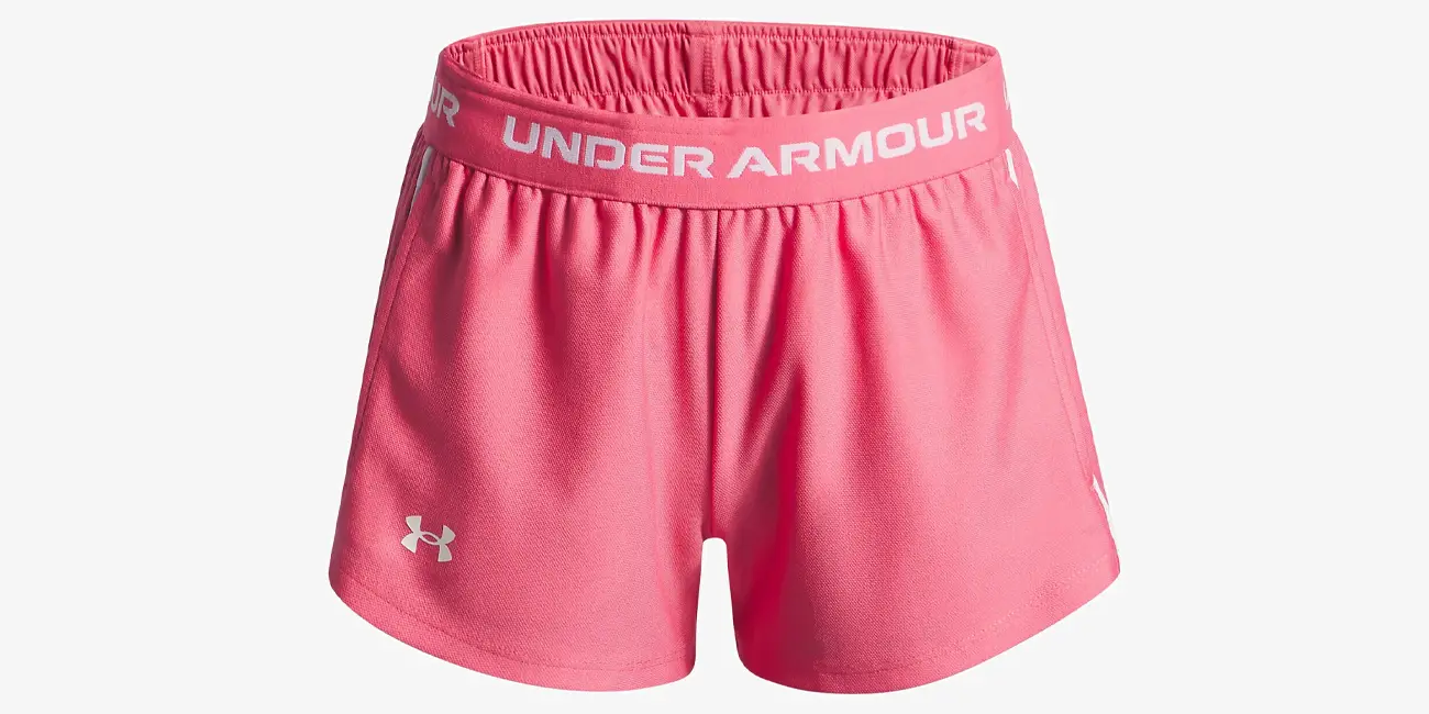 Pantalones deportivos Under Armour G Tech Play Up Short para niña