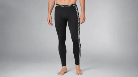 Pantalones térmicos Helly Hansen HH Lifa para hombre en negro