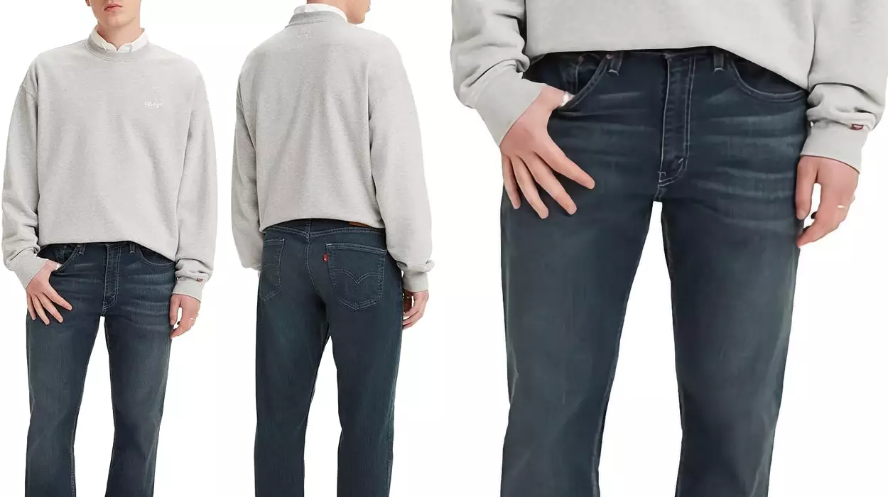 Pantalones Levi's 559 Relaxed Strt Jeans azules para hombre