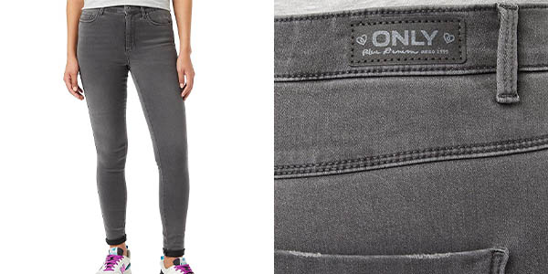 Pantalones vaqueros Only Onlroyal High SK para mujer