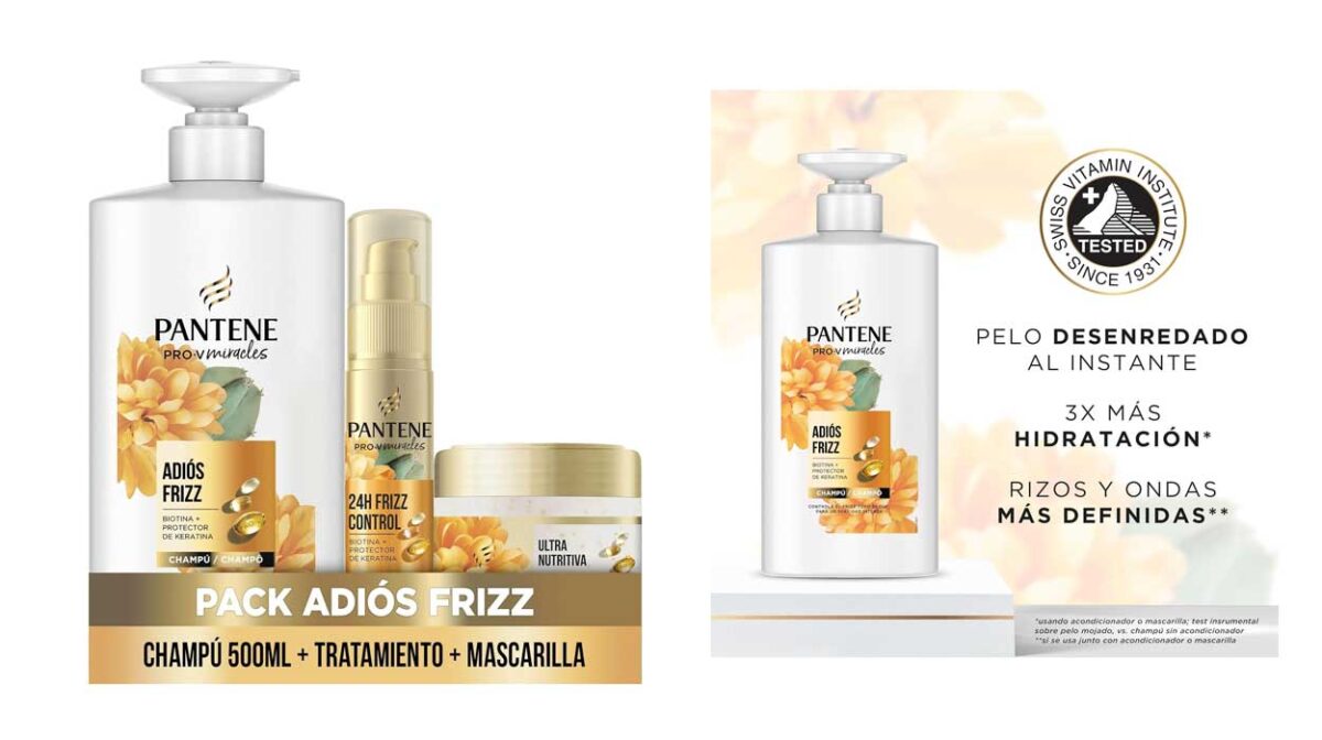 Pack Pantene Adios Frizz