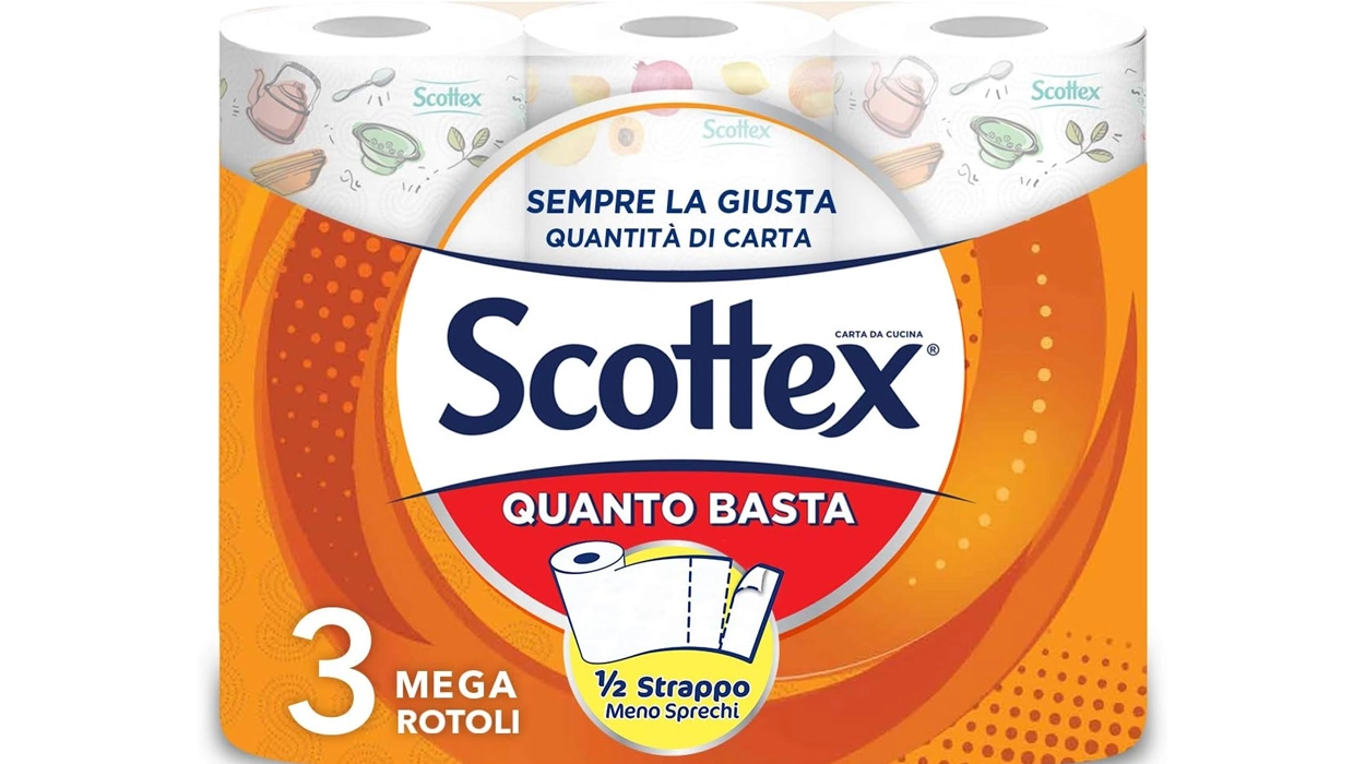 papel de cocina Scottex Quanto Basta Maxi Rollo