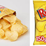 Pack x4 paquetes de Ruffles Yorkeso 150 gramos
