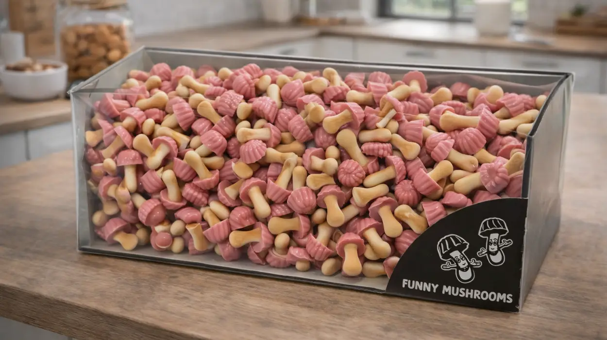 Setitas de chocolate FUNNY MUSHROOMS