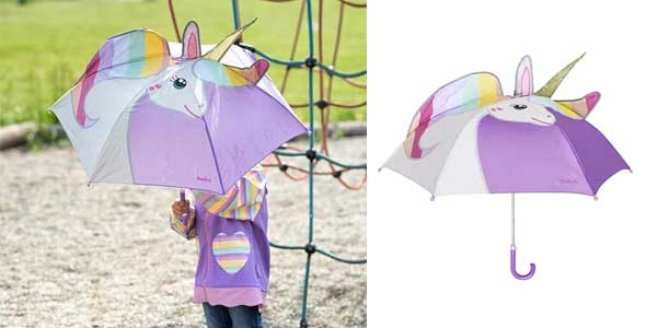 Paraguas infantil Playshoes Printed Unicornio oferta