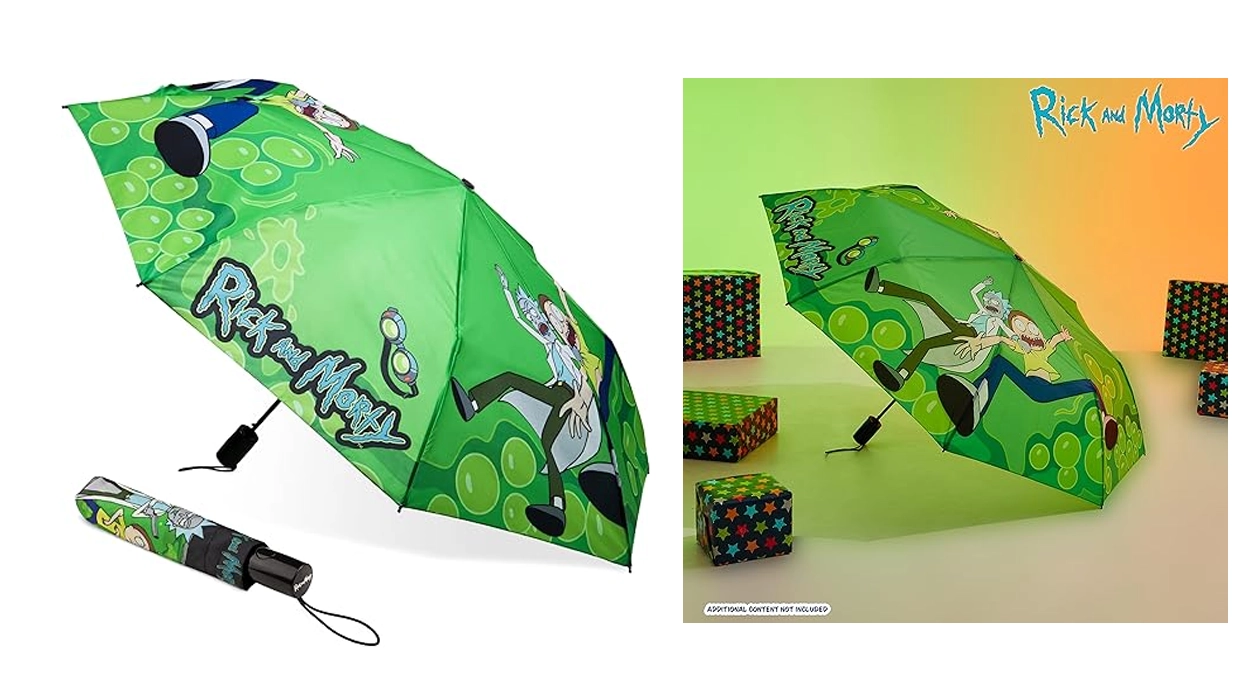 paraguas plegable Rick and Morty Oficial
