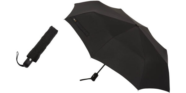 Paraguas automático y plegable Amazon Basics