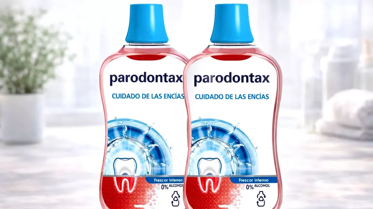 Pack 2x Enjuague Bucal Parodontax Cuidado diario de las encías de 500 ml