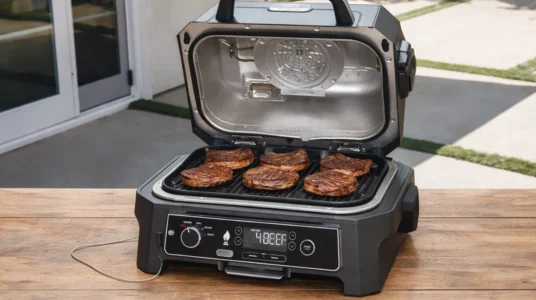 parrilla eléctrica Ninja Woodfire Pro XL 4 en 1