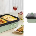 parrilla multifuncional eléctrica 2 en 1 de 1.300 W