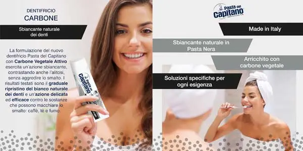 Pasta del Capitano Carbón Vegetal oferta