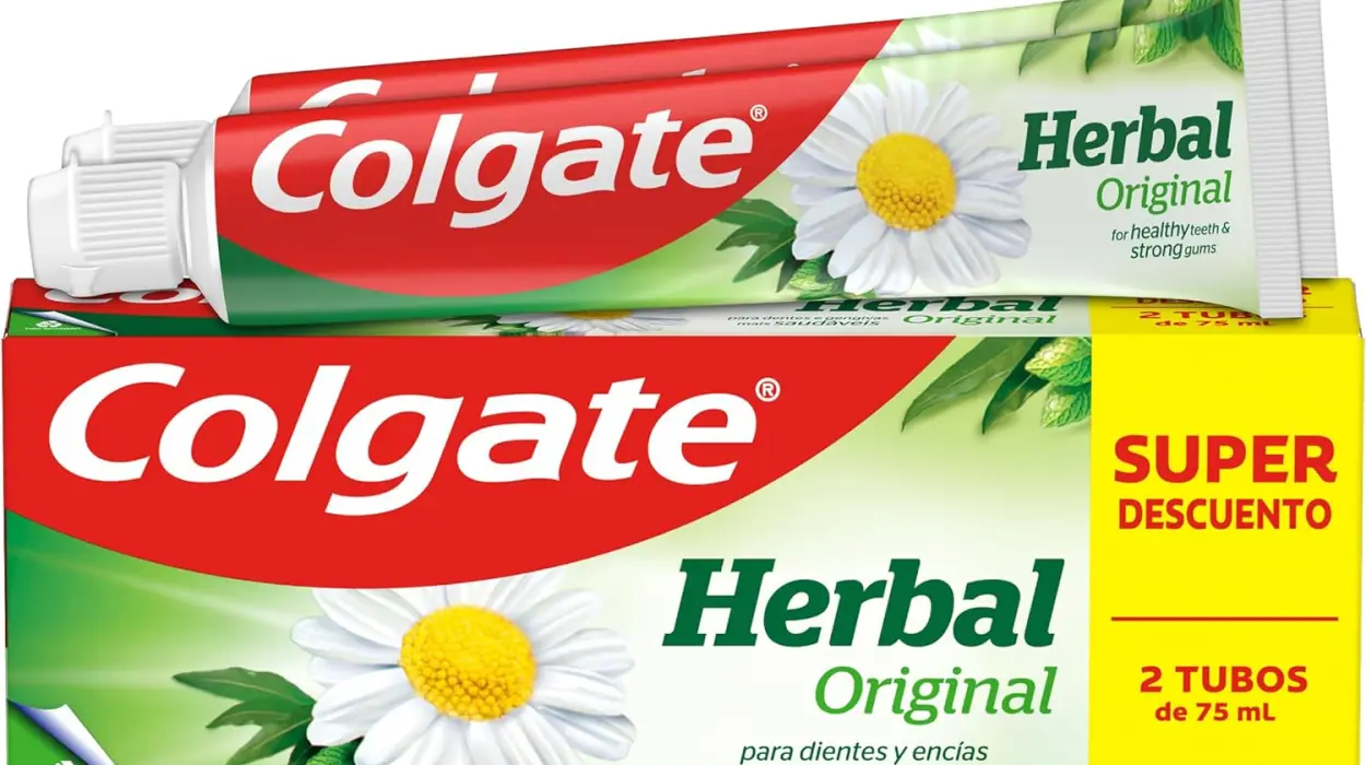 Pack x2 Colgate Herbal Original: pasta de dientes con extractos de plantas naturales