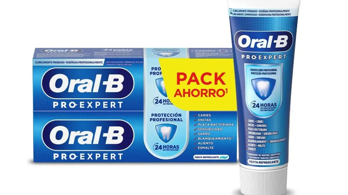 Pack x2 Pasta de dientes Oral-B Pro-Expert de 75 ml
