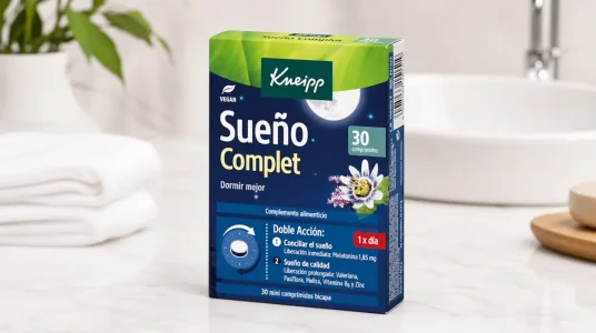 Kneipp Sueño Complet, pastillas naturales para dormir bien y combatir el insomnio
