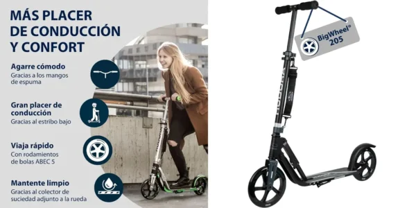 Patinete HUDORA BigWheel Scooter 205