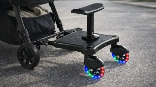 Patinete universal para carrito de bebé con ruedas RGB
