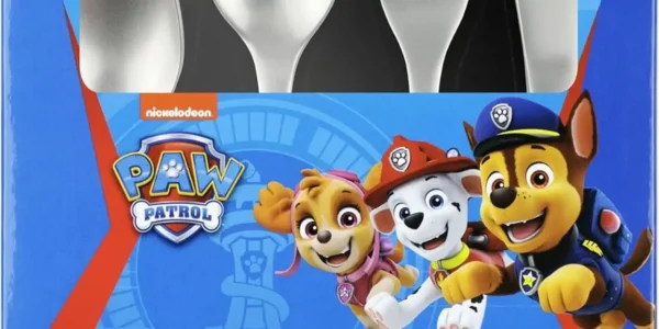 Chollo Paw Patrol Juego Cubiertos Acero
