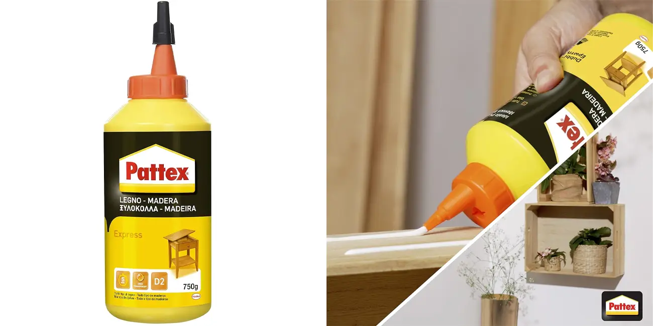 Pegamento exprés para madera Pattex de 750 ml
