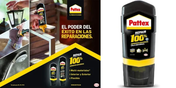 Pegamento extra fuerte Pattex Repair 100%