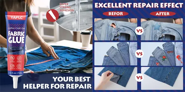 Pegamento textil extra fuerte YAFLC