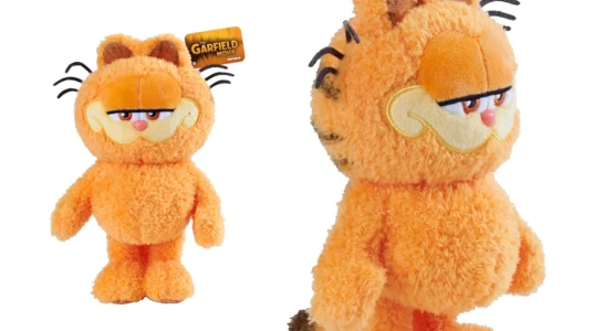peluche Garfield muy suave de 22 cm