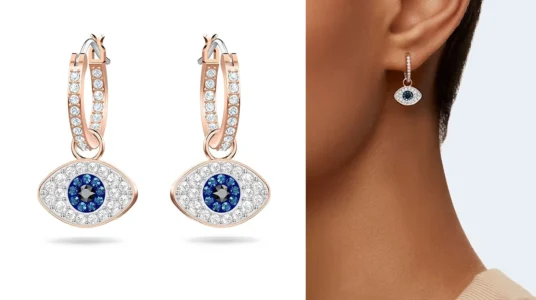 pendientes Swarovski Symbolica Ojo Turco para mujer