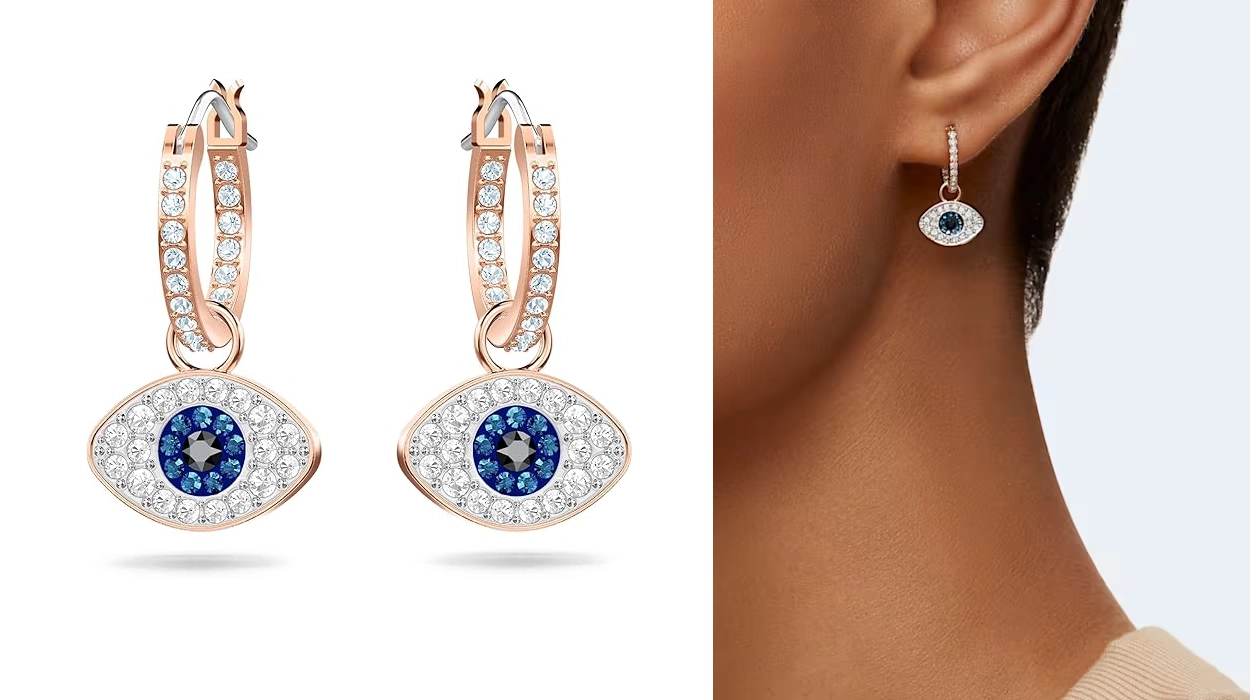 pendientes Swarovski Symbolica Ojo Turco para mujer