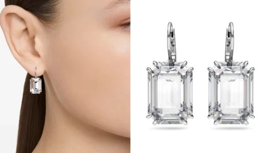 pendientes colgantes Swarovski Millenia