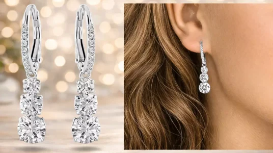 Pendientes Swarovski Attract Trilogy Round baratos en Amazon