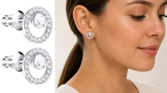 Pendientes Swarovski Creativity Circle baratos
