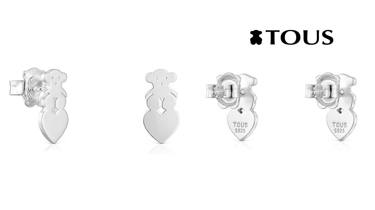 Pendientes Tous Oso Corazón baratos