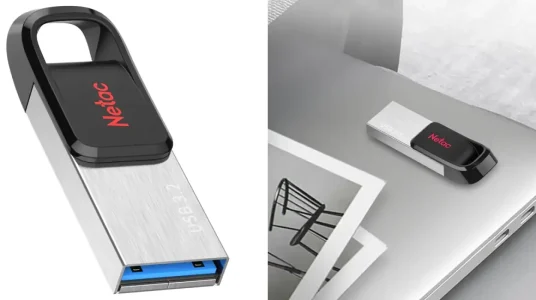 Pendrive Netac UM3 3.2 de 128 GB