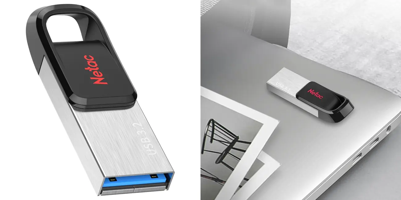 Pendrive Netac UM3 3.2 de 128 GB