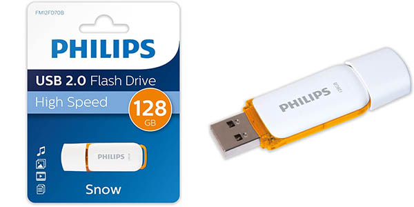 Pendrive Philips SNOW de 128 GB USB 2.0